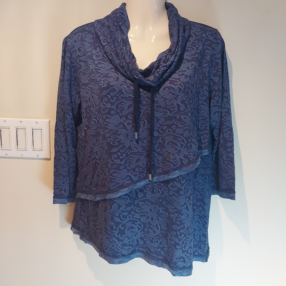 ❣️Ladies Ruby Rd 3/4 sleeve top size S (#490)
